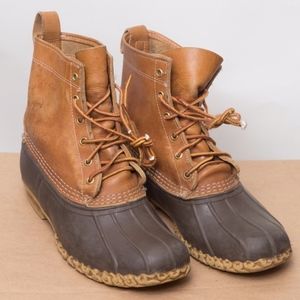 Men's Bean Duck Boots by L.L.Bean 8" Size 8